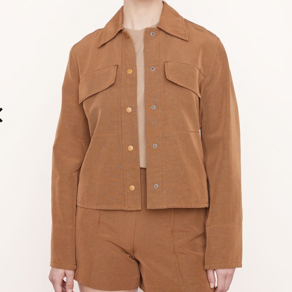 VINCE NWT Textured Shirt Jacket SIZE Small